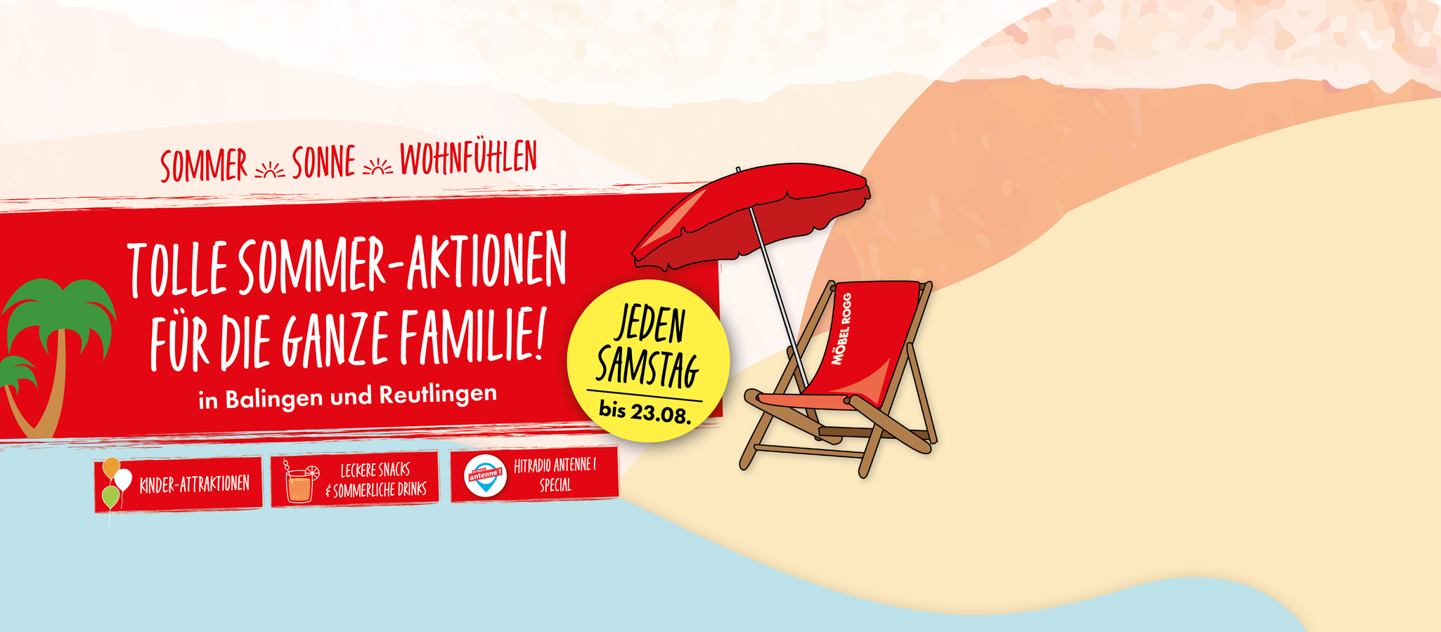 Werbung, Plakat, Stuhl, Mobiliar