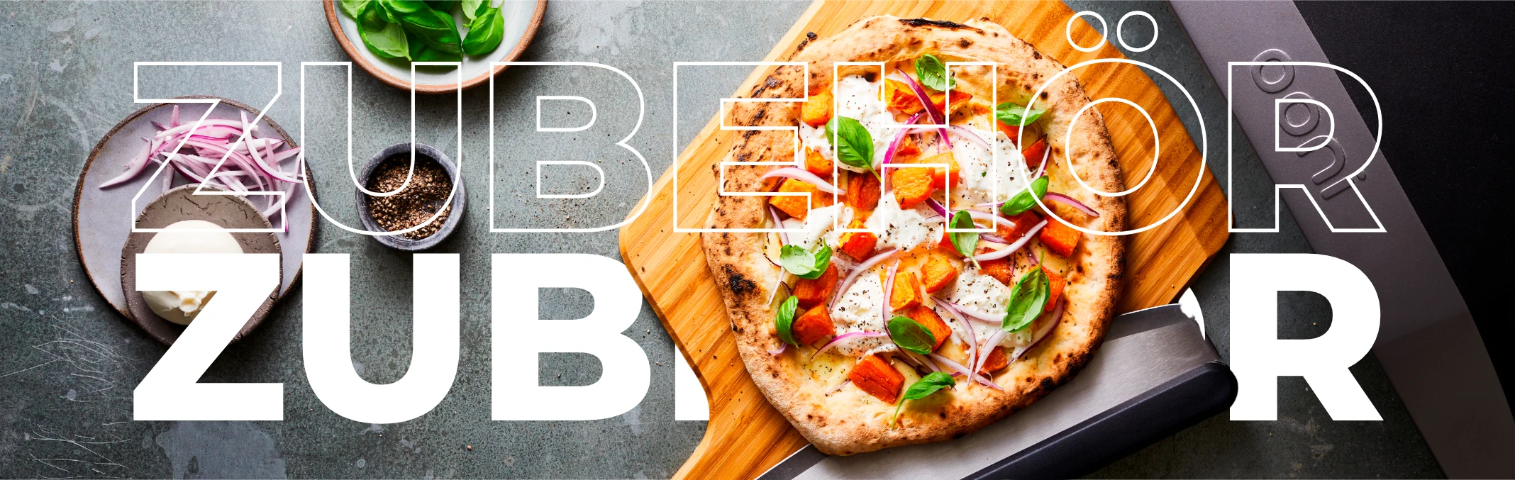 Zubehör für Pizza