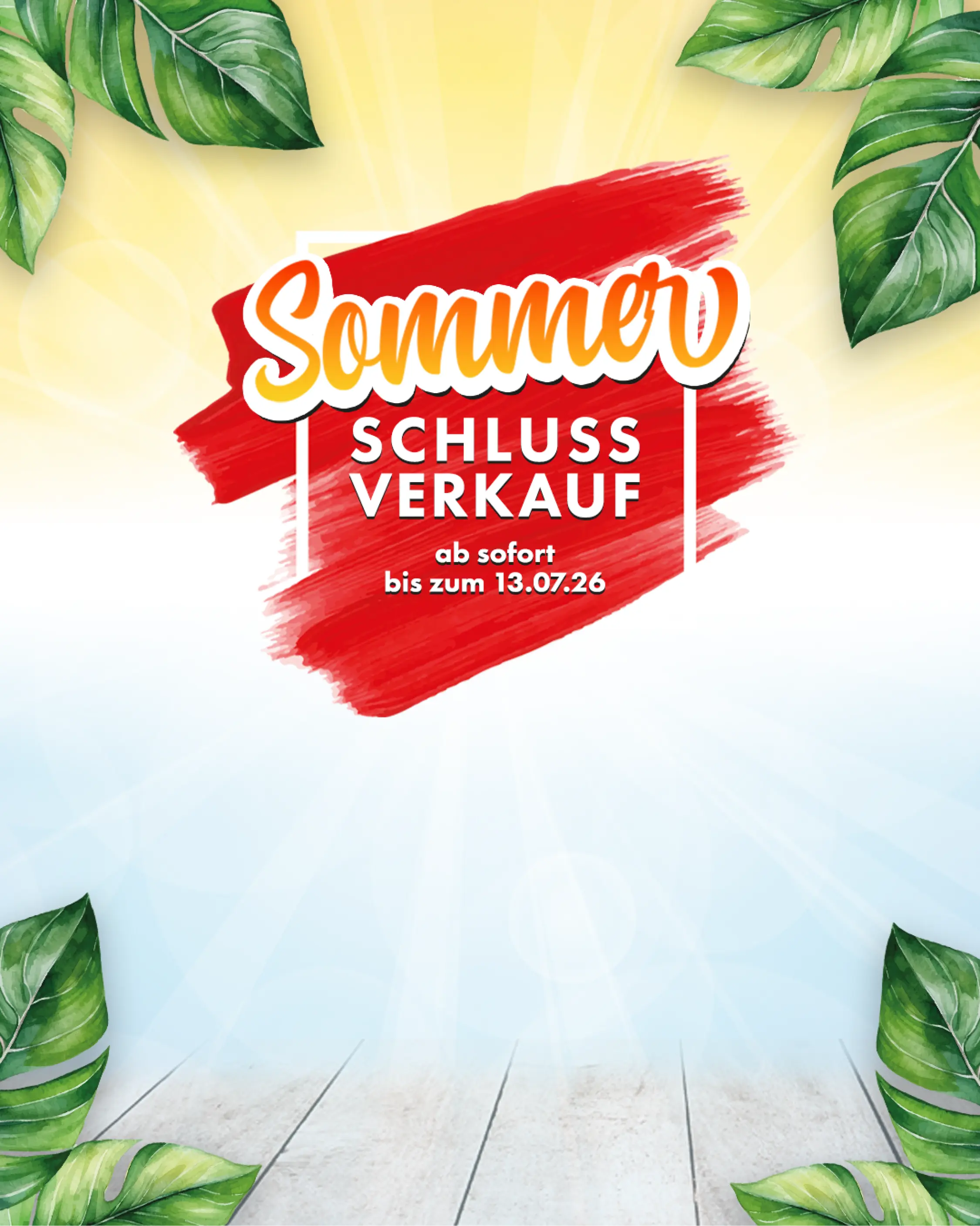 Dein Start in den Sparsommer