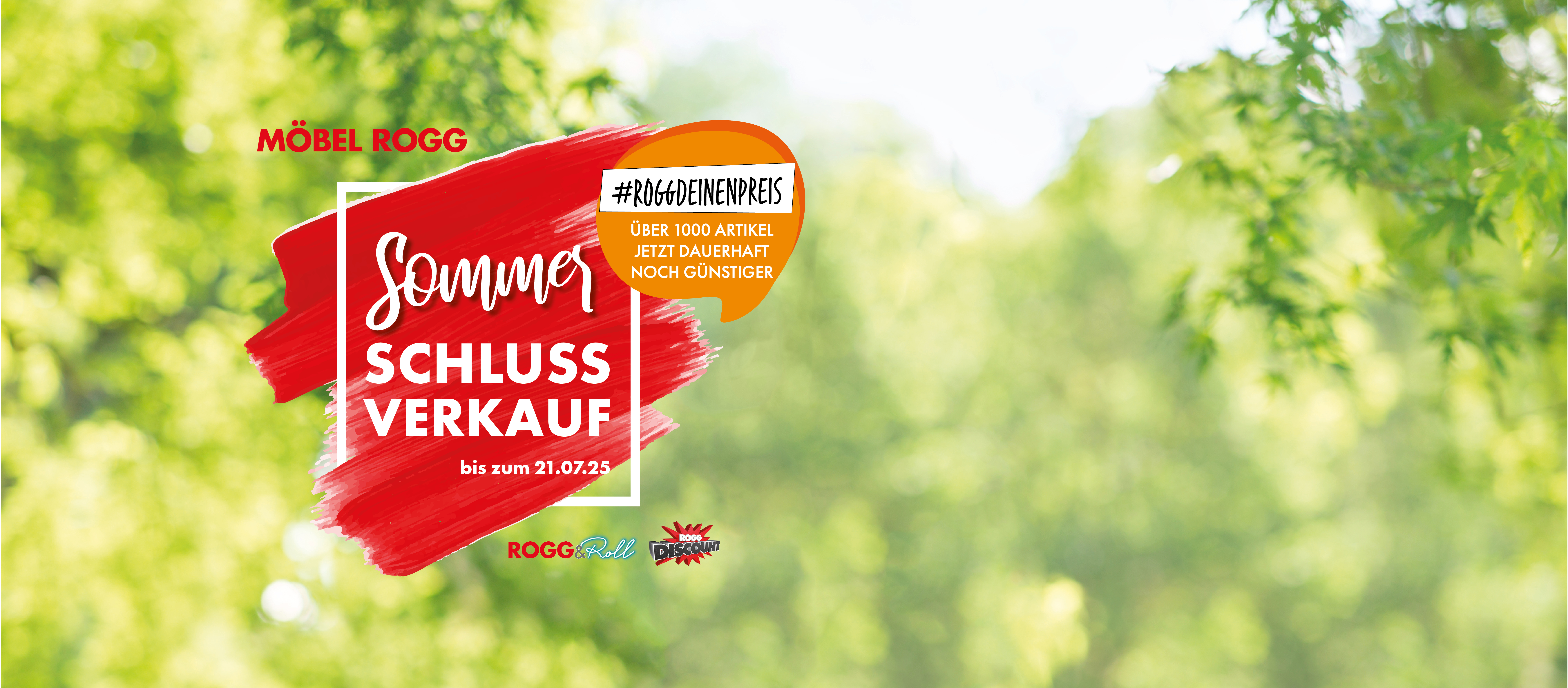 Stilvoll einrichten &amp; kräftig sparen – nur bis 21. Juli!