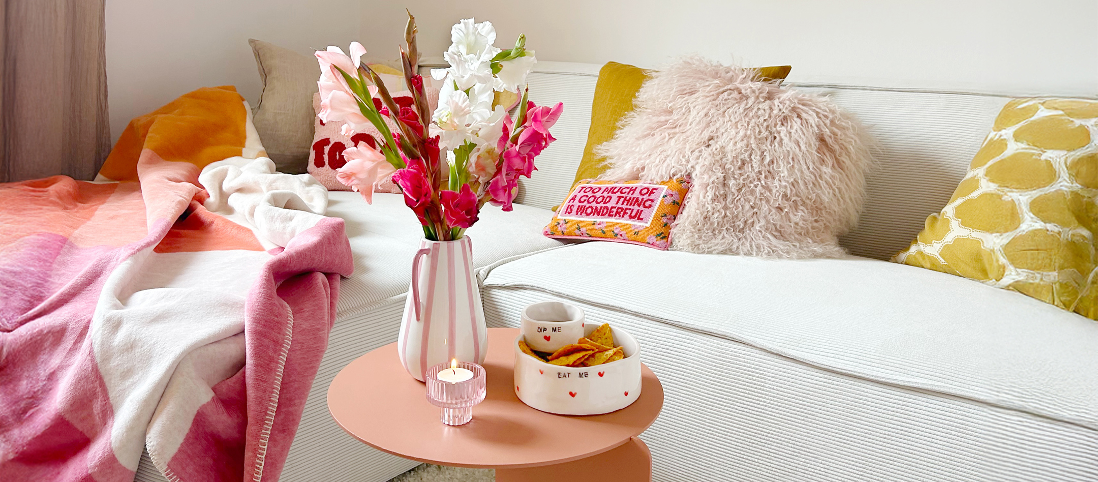 Kissen, Dekoration für Zuhause, Blumen-Arrangement, Mobiliar