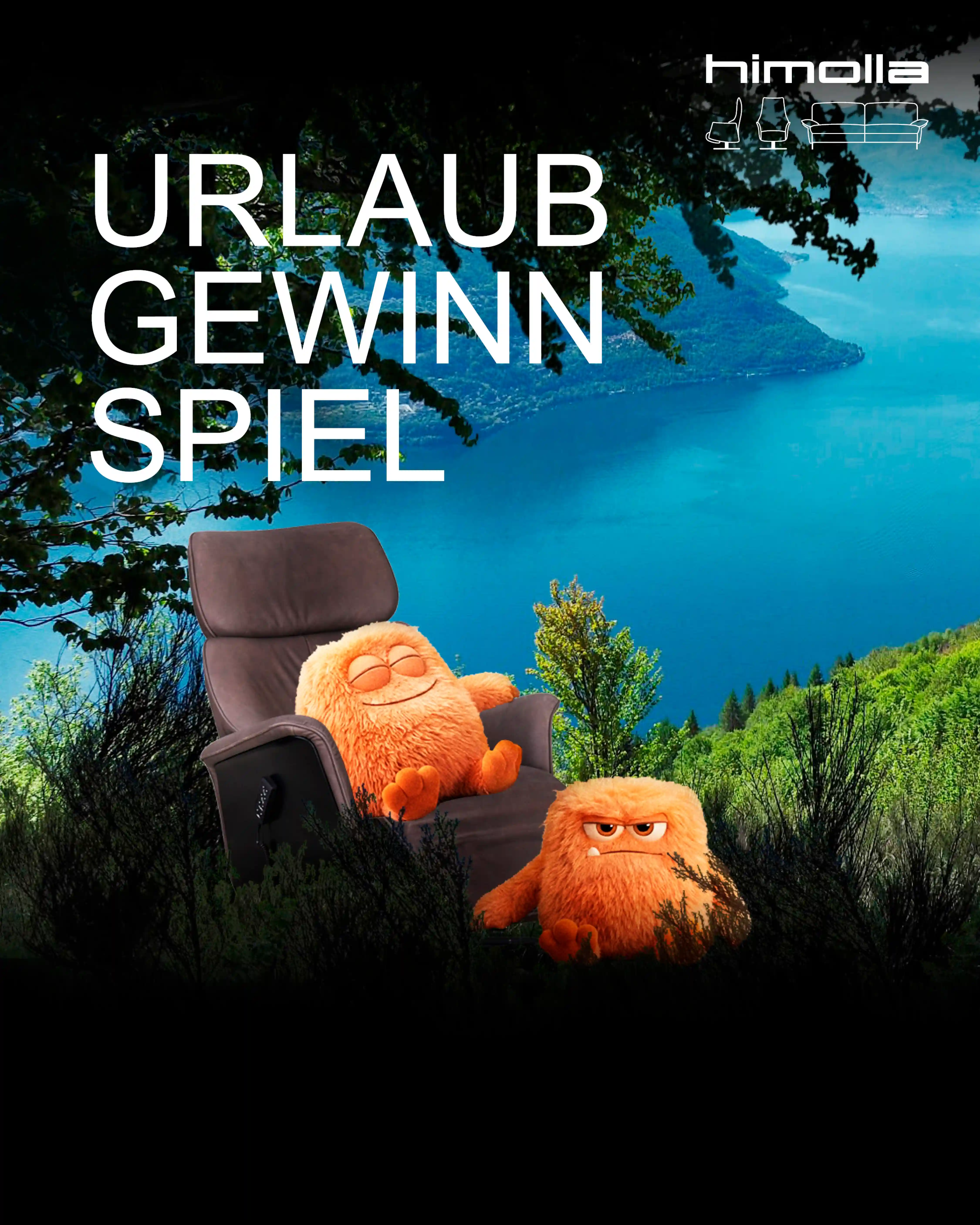 himolla verlost eine Woche in Italien – einfach Sofa finden &amp; verlieben!