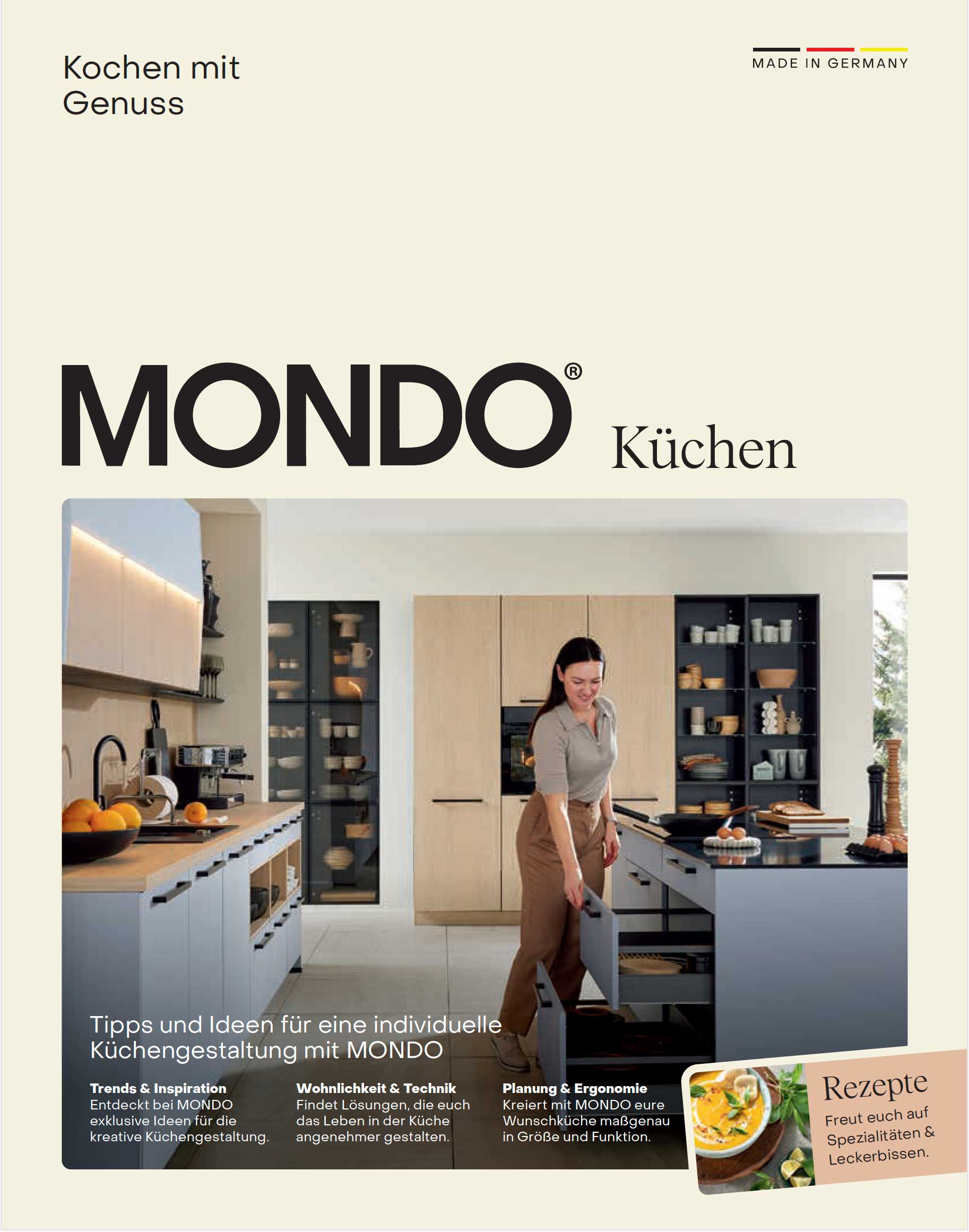 Werbung, Plakat, Küche, Person, Frau