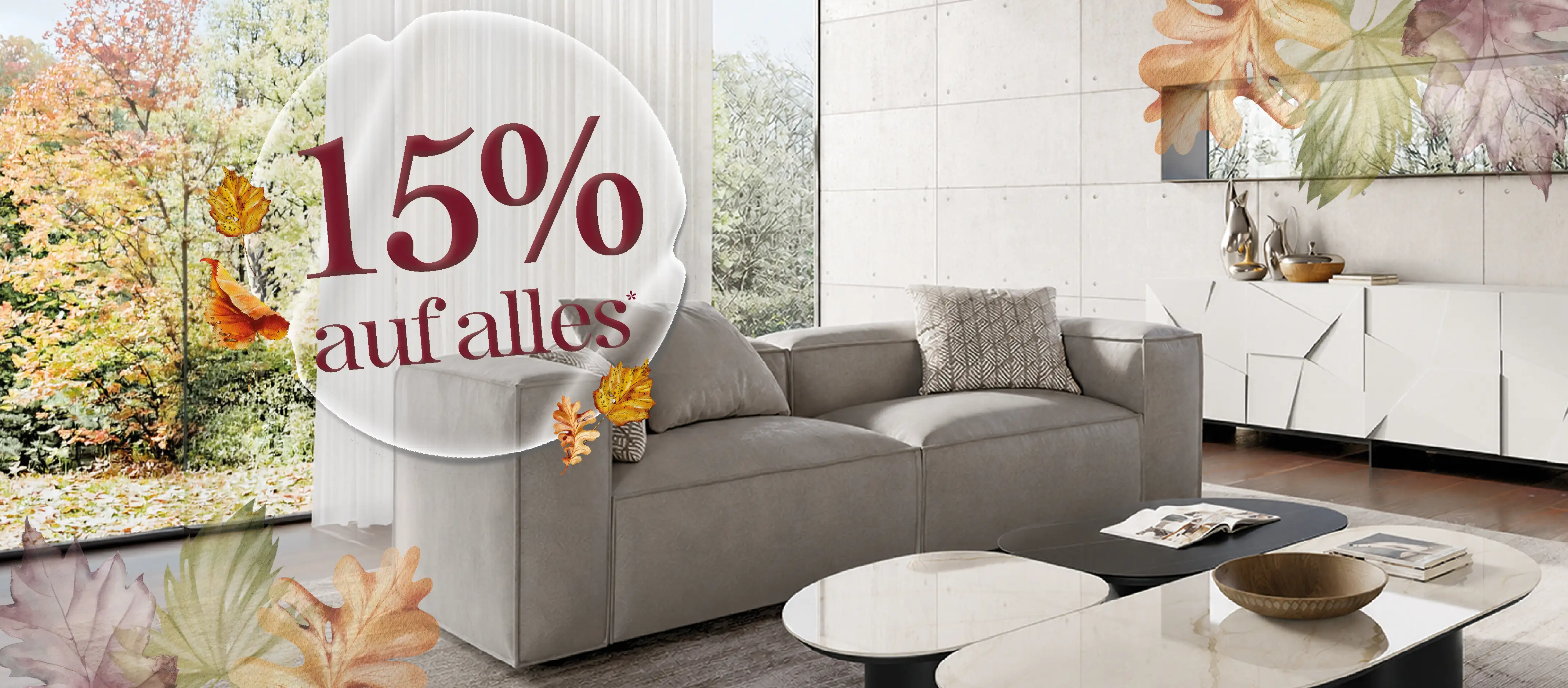 Wir feiern Oktoberfest und schenken dir -15 % auf alles!<sup>*</sup>